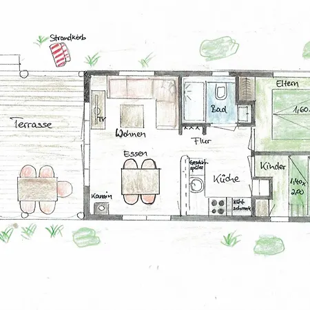 Ostseeferienpark Walkyrien - Kapitaen 20 * Schashagen