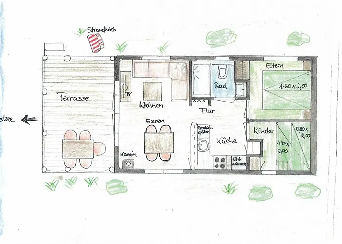 Ostseeferienpark Walkyrien - Kapitaen 20 * Schashagen